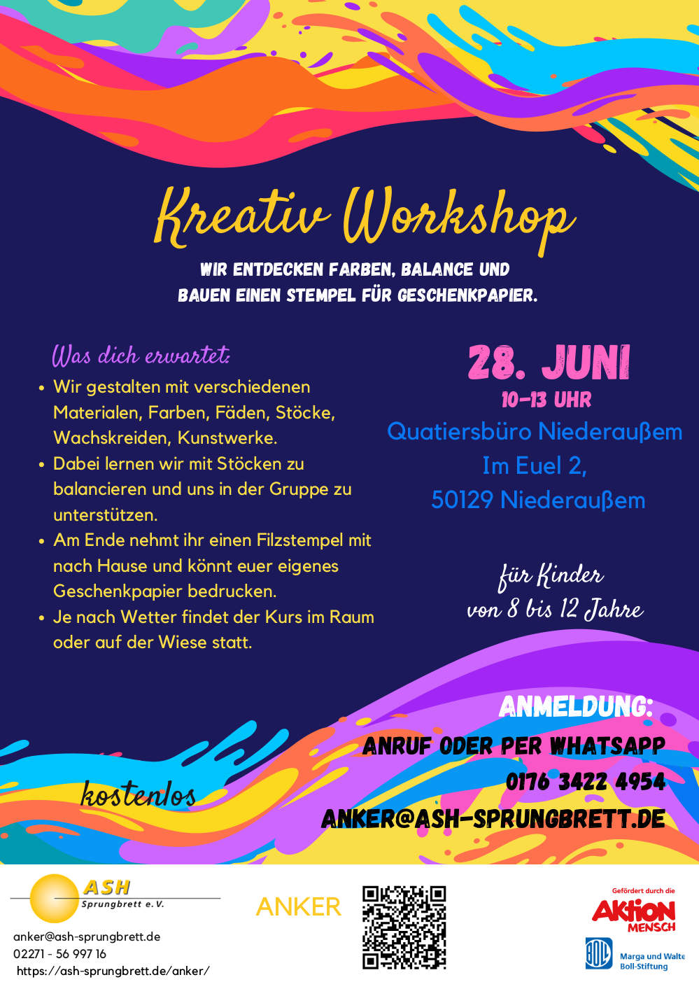 2023 06 28 Flyer Kreativ Workshop