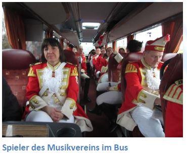 musikverein im bus