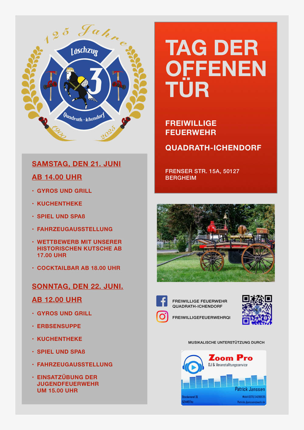 2025 06 Feuerwehr Tag der offenen Tuer Flyer